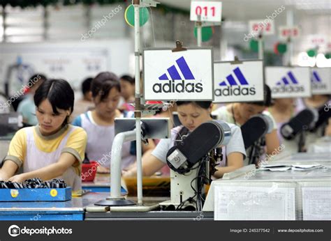 adidas factory in china.